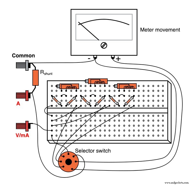 Eigenes Analog-Multimeter bauen: Von Bauteilen zur Kalibrierung