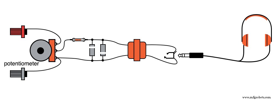 Hochempfindlicher Audio-Detektor für ultraniedrige elektrische Signale