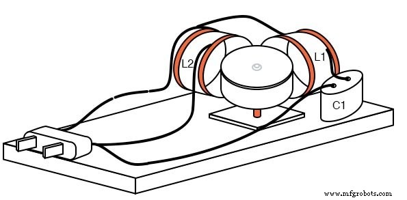 Großformatigen AC-Dauerkondensator-Splitphasen-Asynchronmotor bauen
