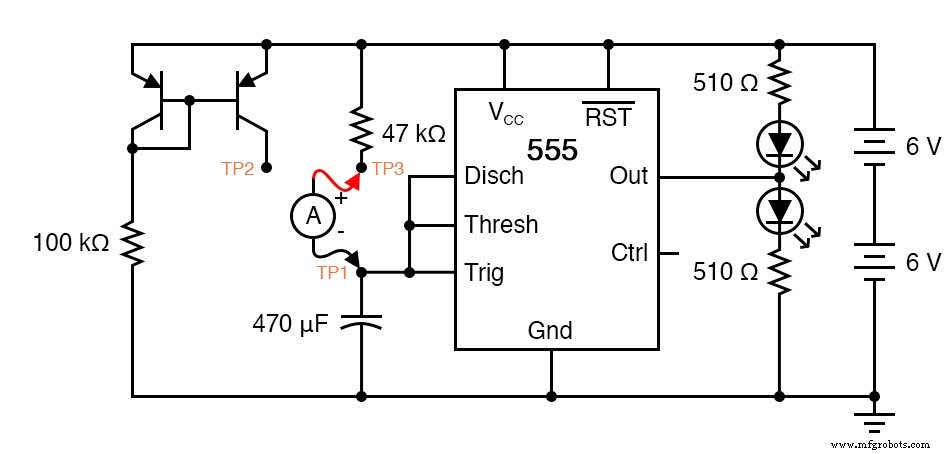 Linearer Rampengenerator mit dem 555-Timer – Praktischer Laborleitfaden