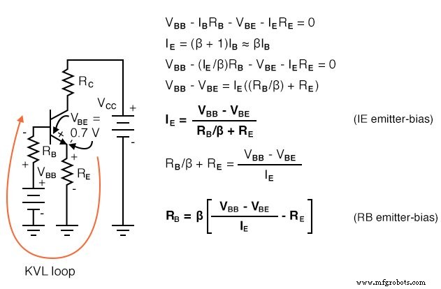 Präzises Transistor-Biasing: Widerstandsberechnung für stabile Verstärkerleistung