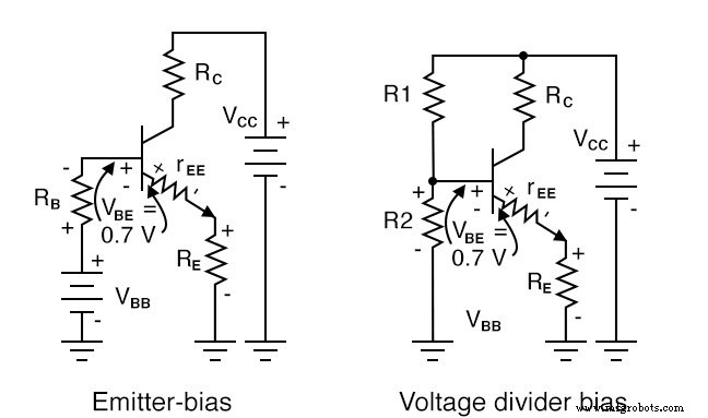 Präzises Transistor-Biasing: Widerstandsberechnung für stabile Verstärkerleistung