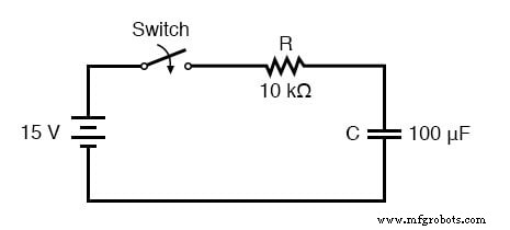 Spannung und Strom in reaktiven Gleichstromkreisen berechnen