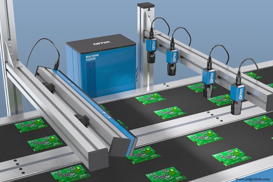 Neue AMS Bildsensoren liefern High-Resolution, High-Speed Industrial Vision