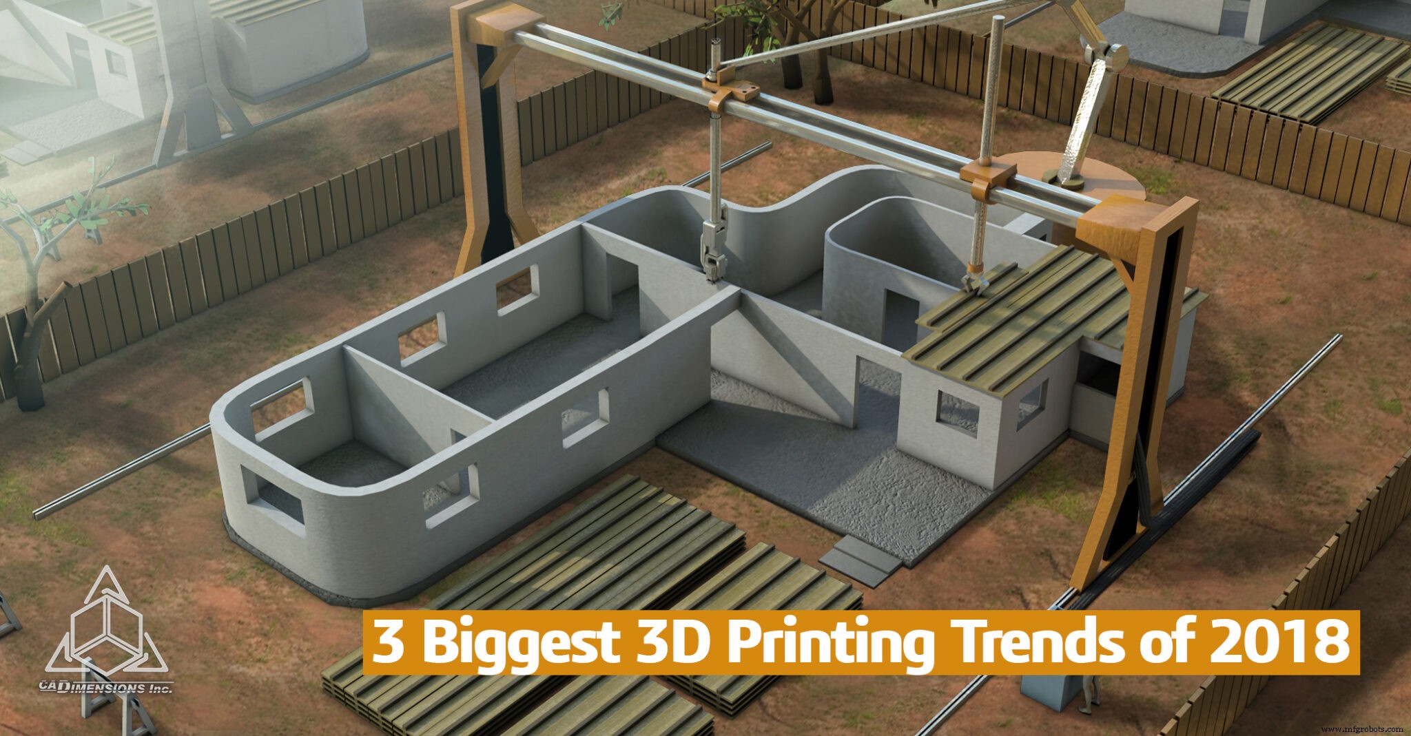 Top 3 3D-Druck-Trends, die 2018 prägten