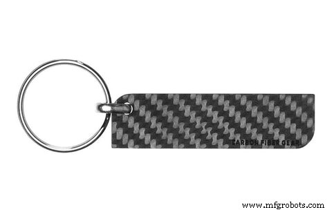 8 Premium Carbon-Schlüsselanhänger, die Style und Funktion vereinen