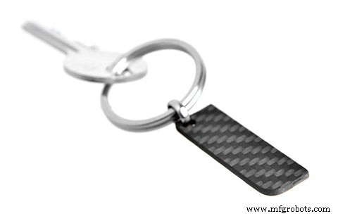 8 Premium Carbon-Schlüsselanhänger, die Style und Funktion vereinen