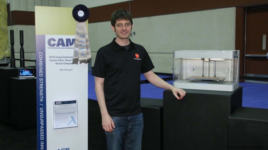 Markforged gewinnt ACMA ACE Award für Material- und Prozessinnovation