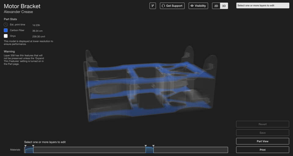 3D-gedruckte Bauteilfestigkeit optimieren mit effizientem Faser-Routing – Teil 1