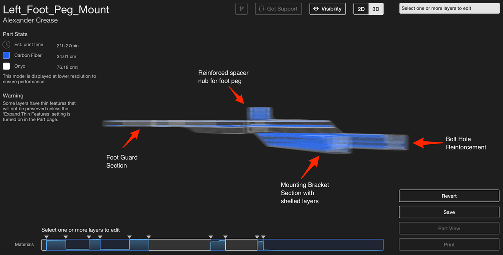Fortgeschrittene Faser-Routing-Techniken für Markforged 3D-Druck: Festigkeit & Performance steigern