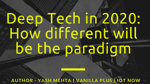Deep Tech 2020: Wie IoT, Blockchain und KI die Industrie neu definieren