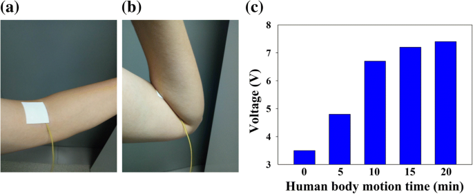 Umweltfreundlicher Stärke-Papier Triboelektrischer Nanogenerator für Echtzeit-Menschsschweiß-Sensing