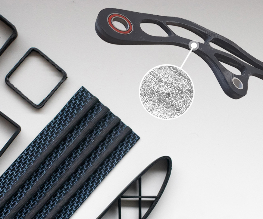 Ultra-Hochfaser 3D-gedruckte Composites: 60 % Fasergehalt &  1 % Poren