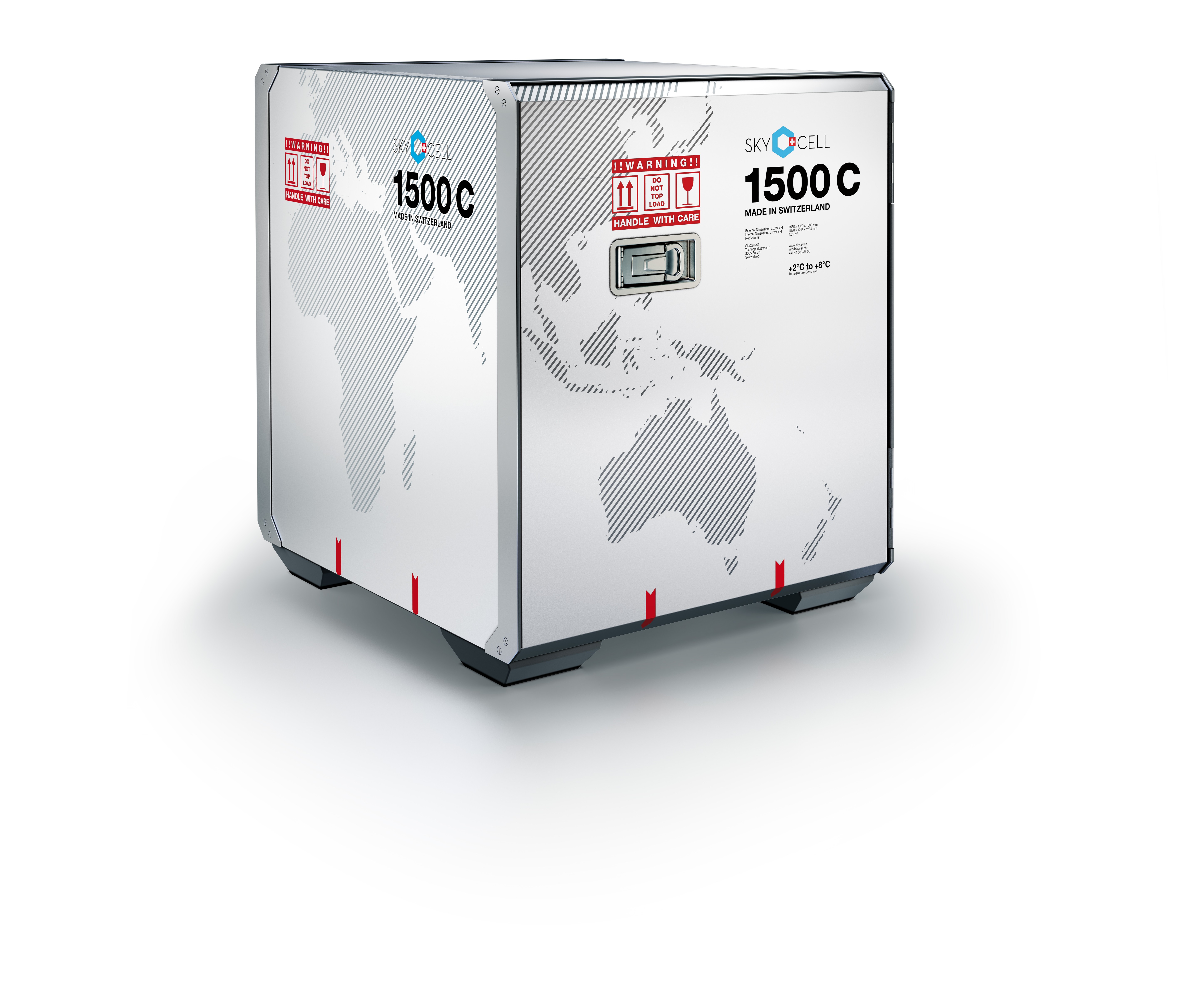 SkyCell: Fortschrittlicher Multi-Material-Container für Pharma-Logistik