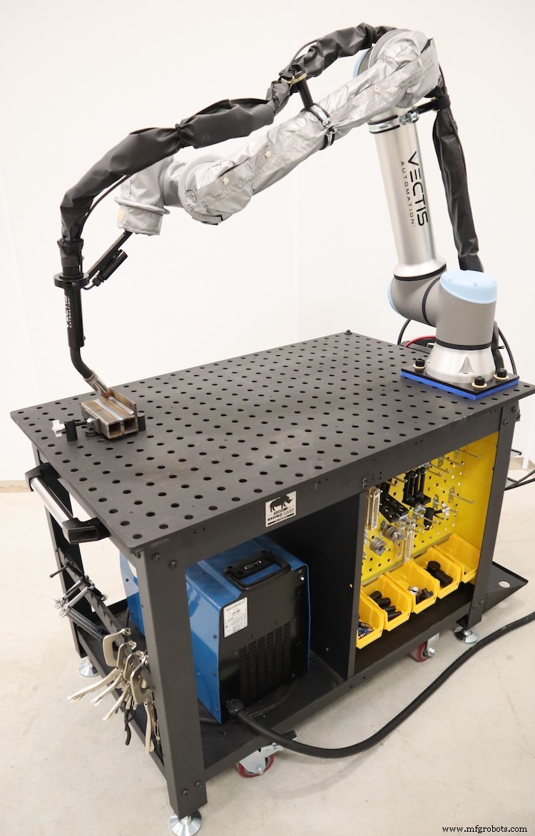 Universal Robots treibt Vectis Automation s kollaboratives Cobot-Schweißsystem an