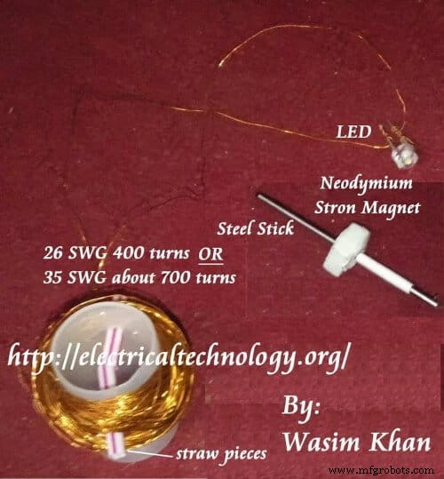 DIY-Generator: Einfacher Alternator aus Recycling-Materialien bauen