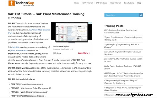 SAP Plant Maintenance meistern: 25 Experten-Tutorials & Trainingsressourcen