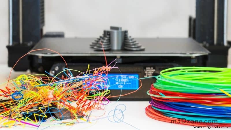 Schnell-Anleitung: Verknäultes 3D-Drucker-Filament entwirren