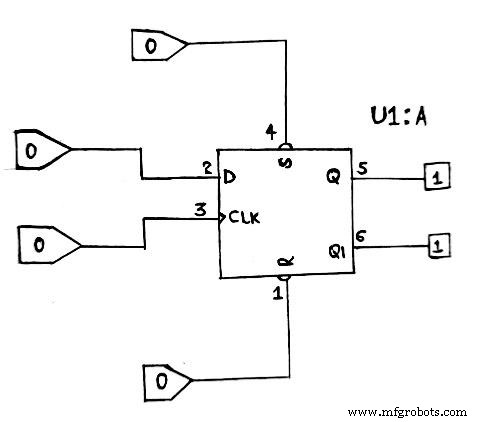 74LS74 Dual D-Flip-Flop: Referenz, Pinout & Wahrheitstabelle