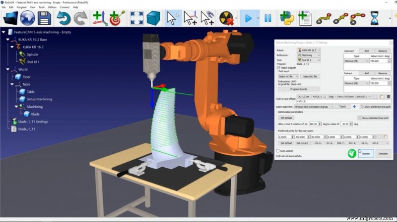 Das richtige CNC-Werkzeugbahn-Software für Robotik-Bearbeitungserfolg wählen