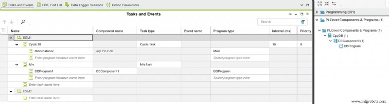Prozessdaten mit SQLite in PLCnext C++ Projekten speichern