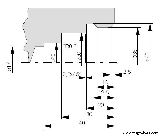 Sinumerik CYCLE95 Innendrehen Programm Tutorial