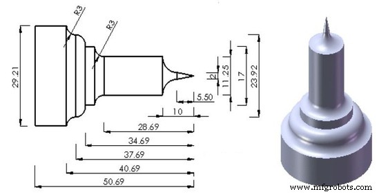 Konturdrehen vereinfacht: Vollständiges G72-Planzyklus CNC-Drehprogramm-Beispiel