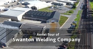 Swanton Welding entdecken: Luftbild-Tour durch unsere Metallfertigung
