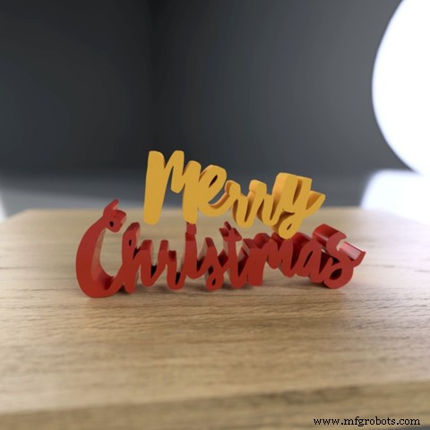 Individuelle Weihnachtsdekoration mit 3D-Druck selbst erstellen