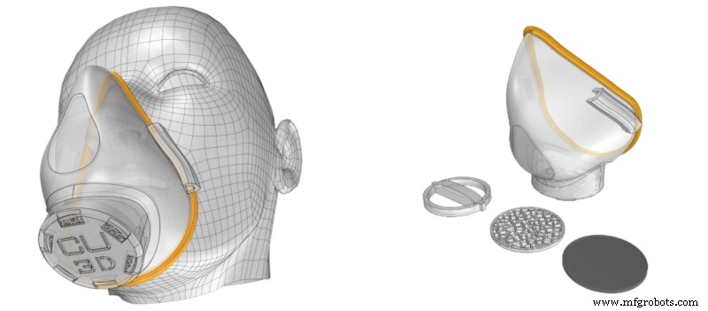 3D-Druck als innovative Antwort auf COVID-19-PSA-Mangel