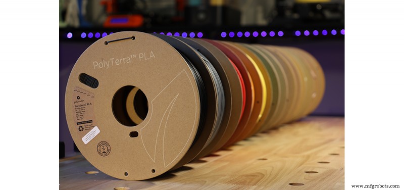 PolyTerra von Polymaker: Nachhaltiges PLA-Filament für umweltfreundlichen 3D-Druck